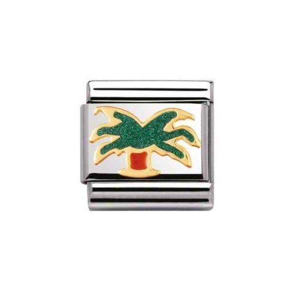 Gold Palm Tree Charm
