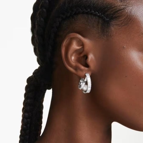 Ariana Grande x Swarovski hoop earrings, Pearl