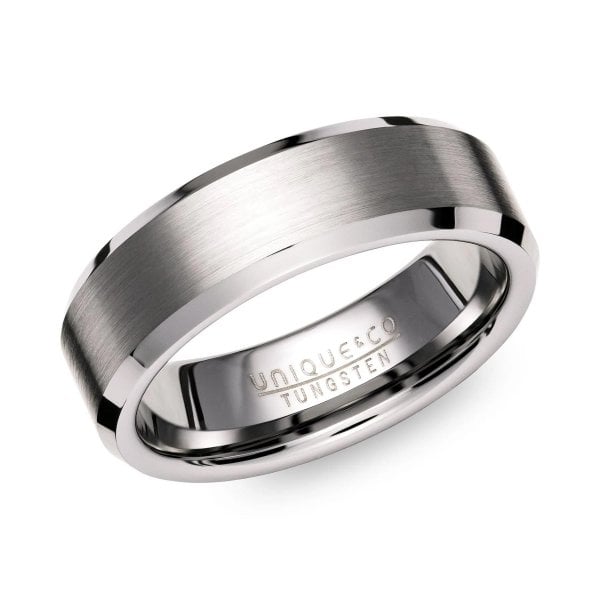 GENTS TUNGSTEN RING SIZE 64