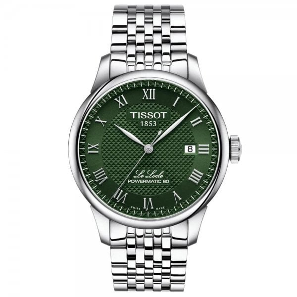 Gents Le Locle 80 Green Dial 39.3mm Automatic
