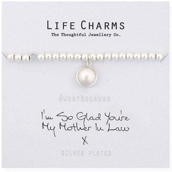 I'm So Glad You're My Mother-In-Law Bracelet