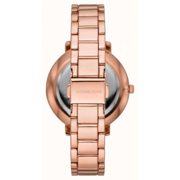 Pyper Three-Hand Rose Gold-Tone Alloy Ladies Watch