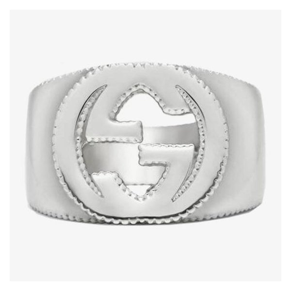 Gucci Interlocking Silver - Size 11