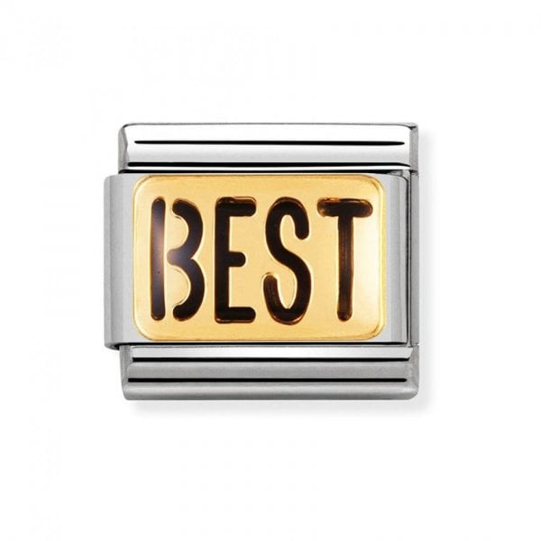 Gold Best Charm