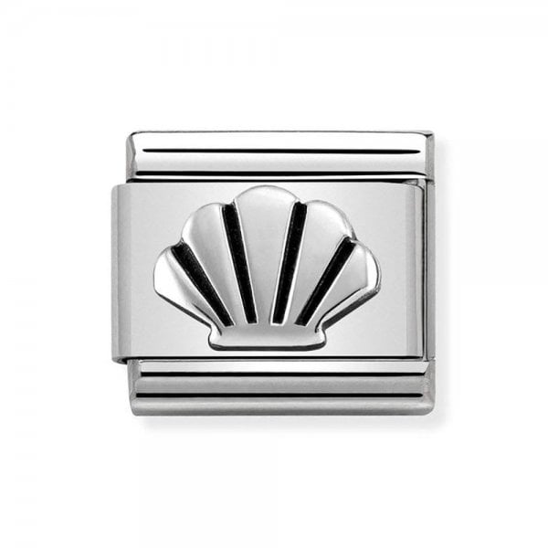 Silver Shell Charm