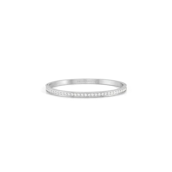 Nomination Stainless Steel Pretty Bangles Cubic Zirconia Bangle Large