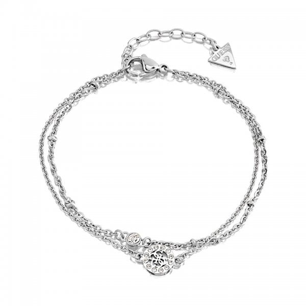 Mini Logo Double Chain Bracelet