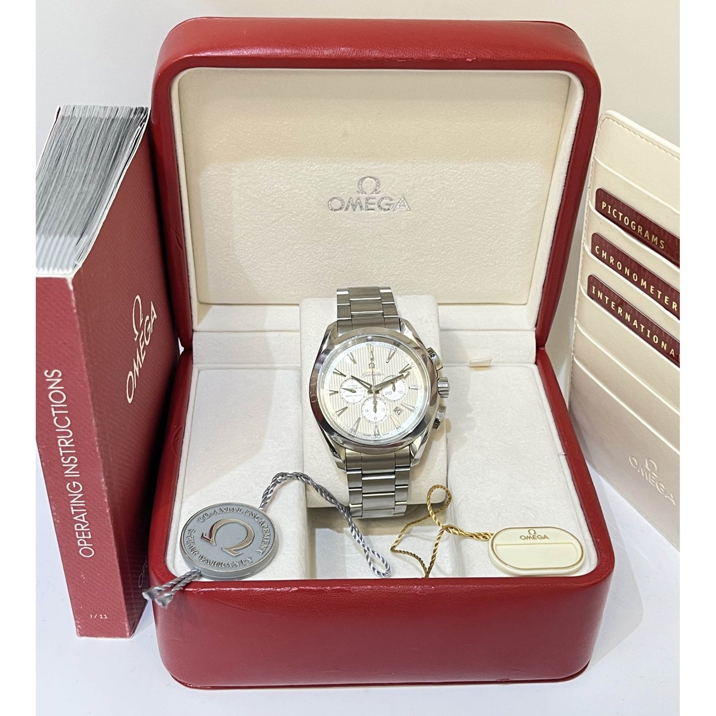 Men's Steel Seamaster Chrono