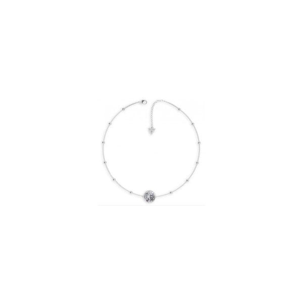 Boule 4G Silver-Tone Crystal Necklace