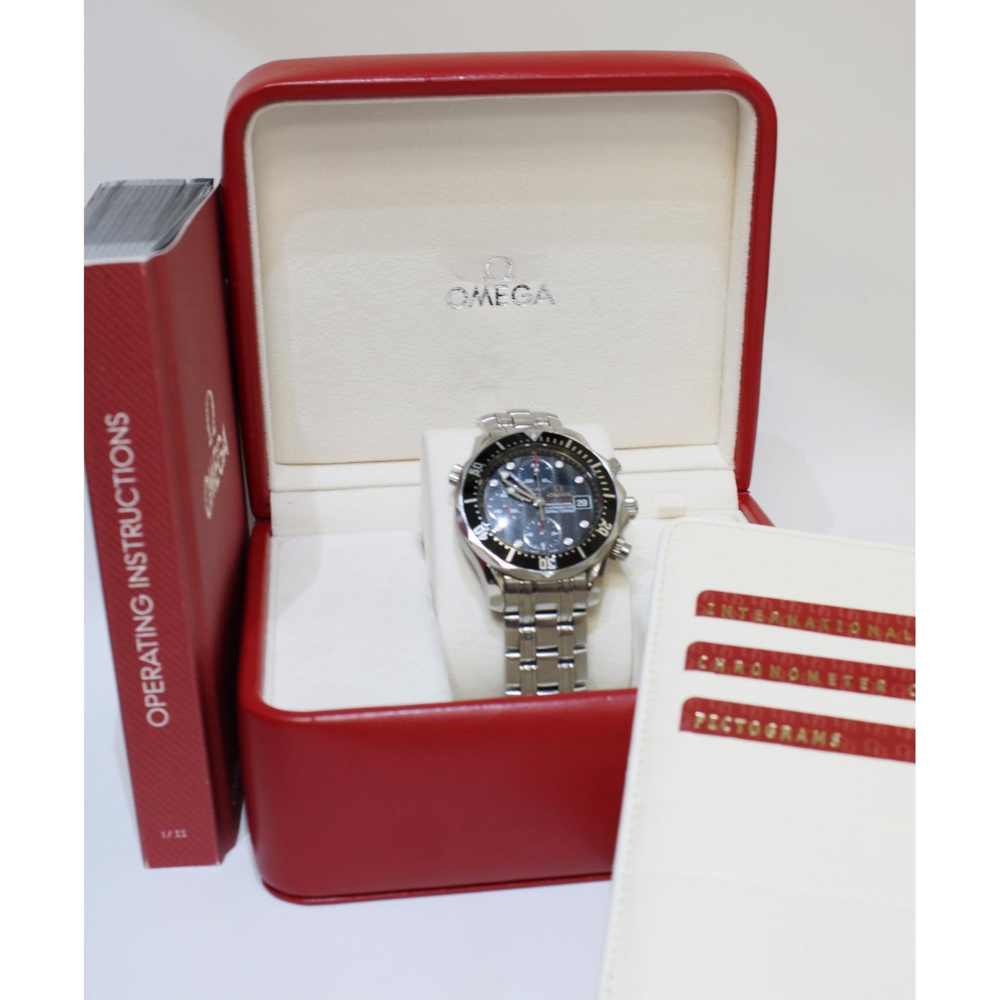 Men's Steel Seamaster Chrono 21330424001001