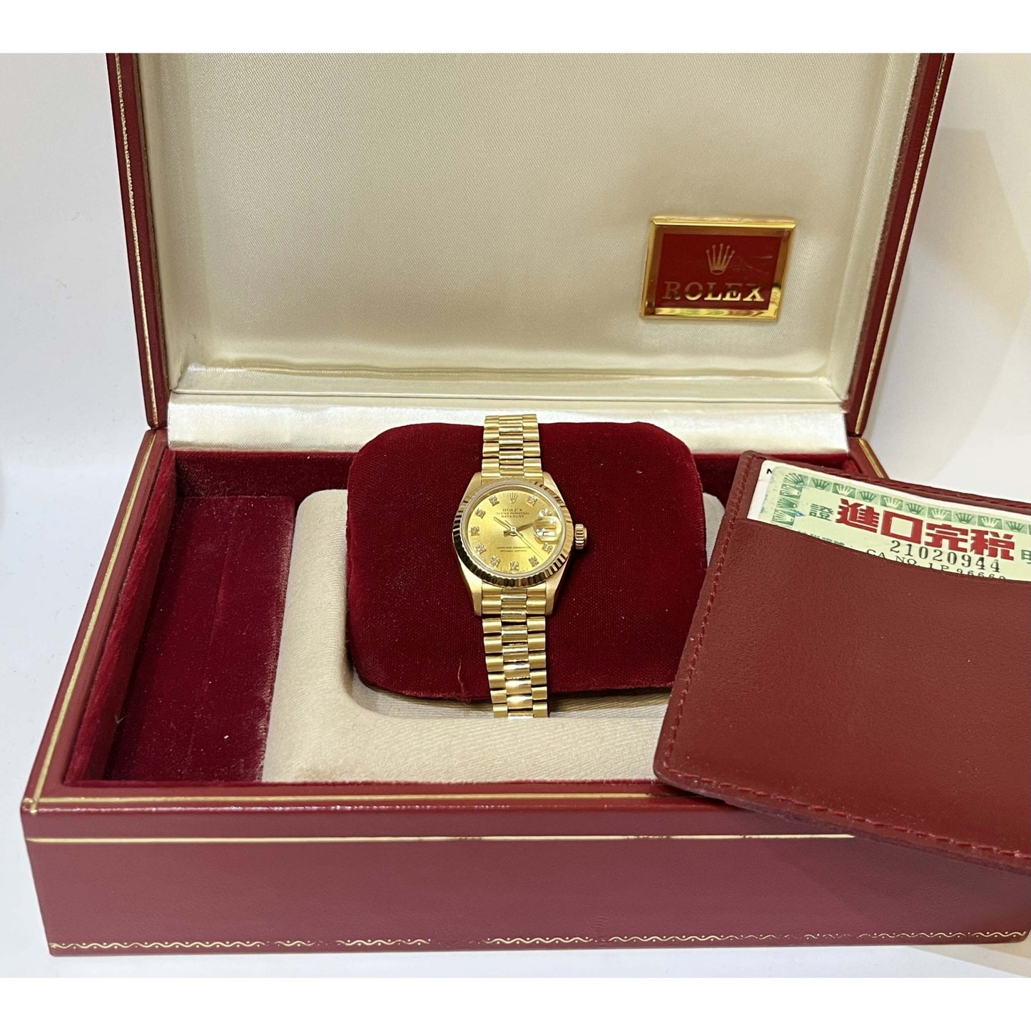 Ladies Gold DateJust 69178G
