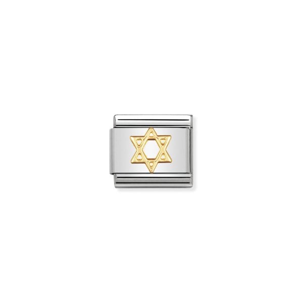 The Star of David Gold Charm