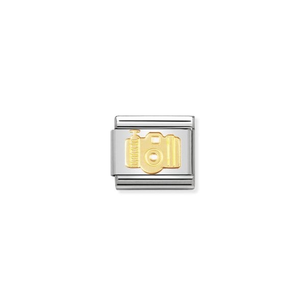 Gold Camera Charm
