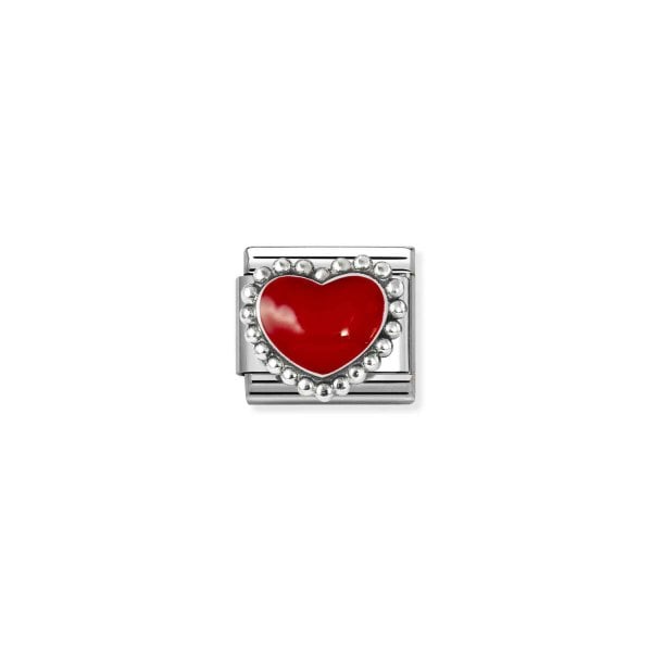 Red raised heart