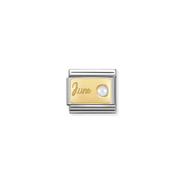 June White Pearl Month Stone