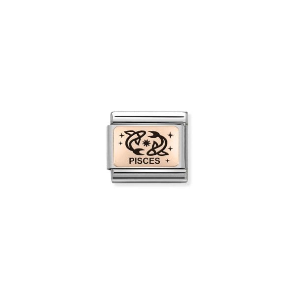 Rose Gold Pisces