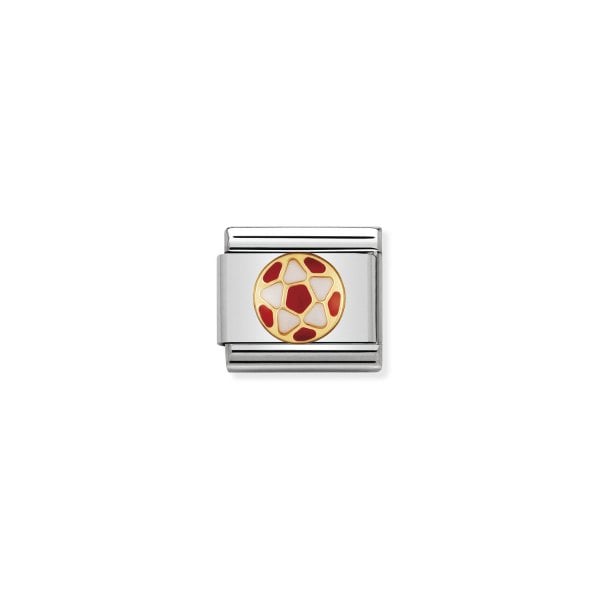 WHITE-RED Ball