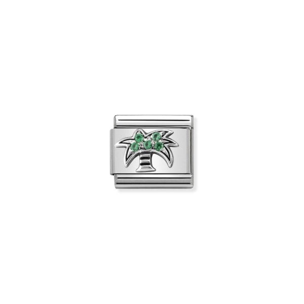 Palm with green CZ