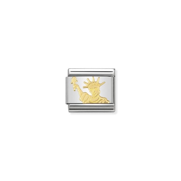 Classic Gold Statue Of Liberty Charm