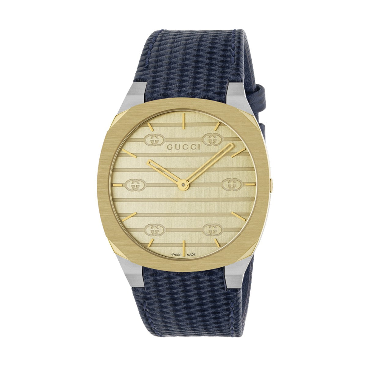 25H Stainless Steel Leather Unisex Watch