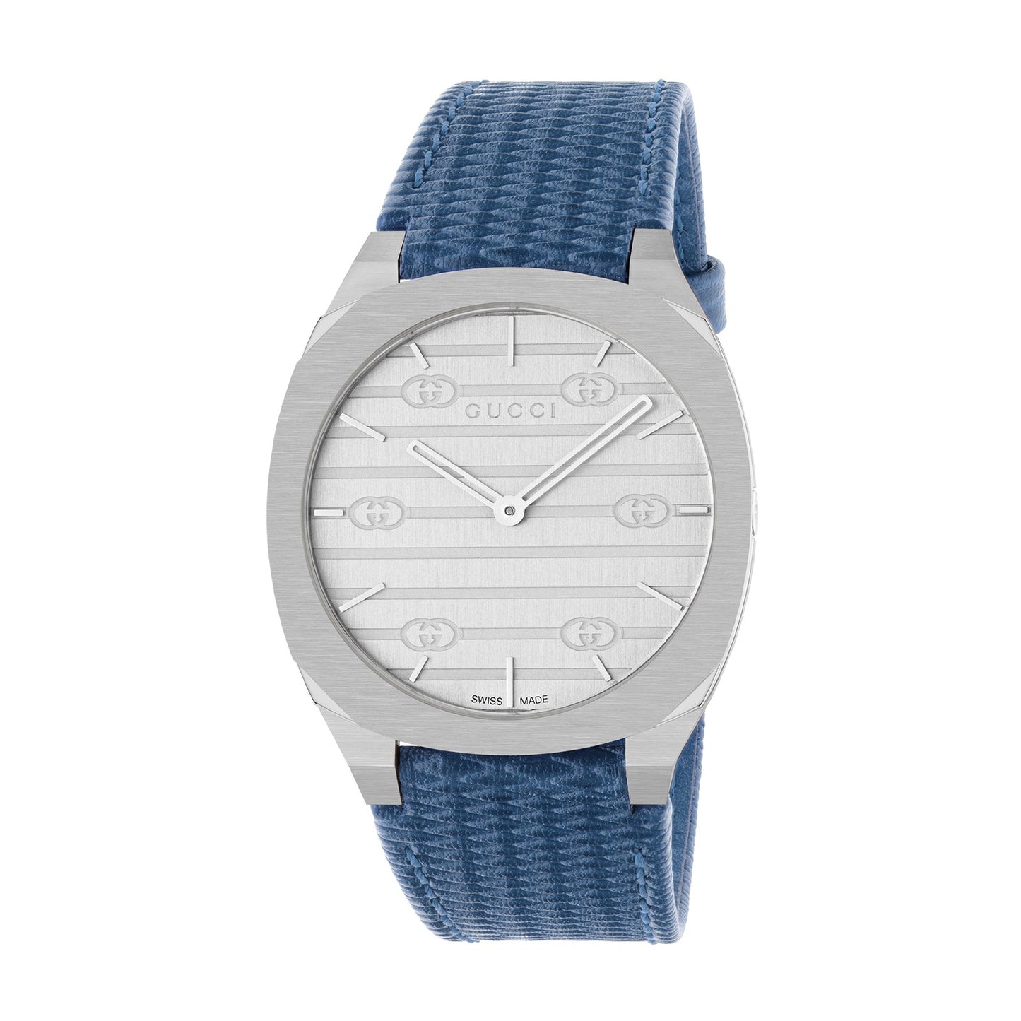 25H Stainless Steel Leather Unisex 34mm Watch