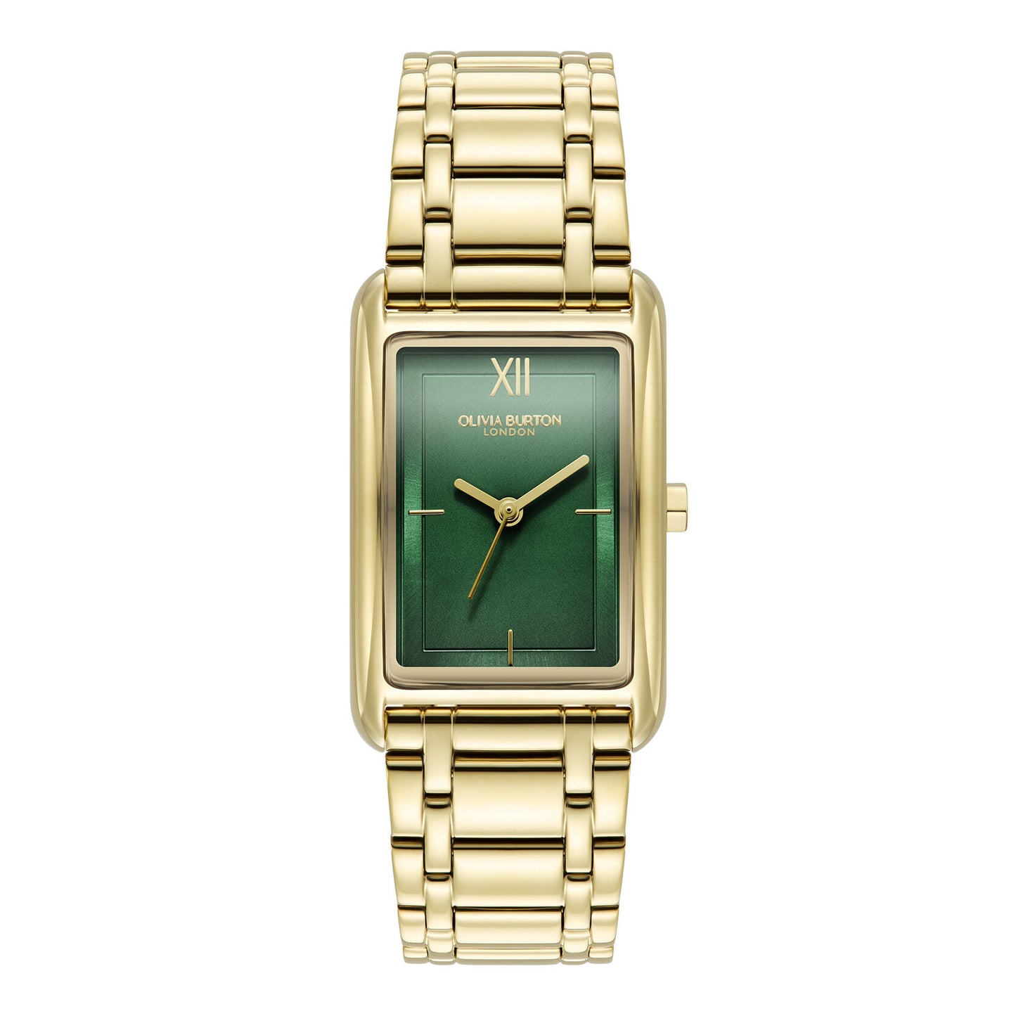 Classic 23mm Grove Forest Green & Gold Bracelet Watch
