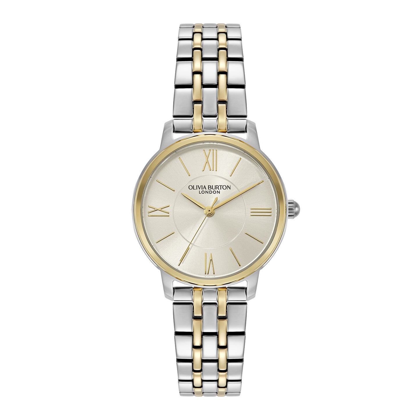 Classic 30mm Westbourne White & Two Tone Bracelet Watch
