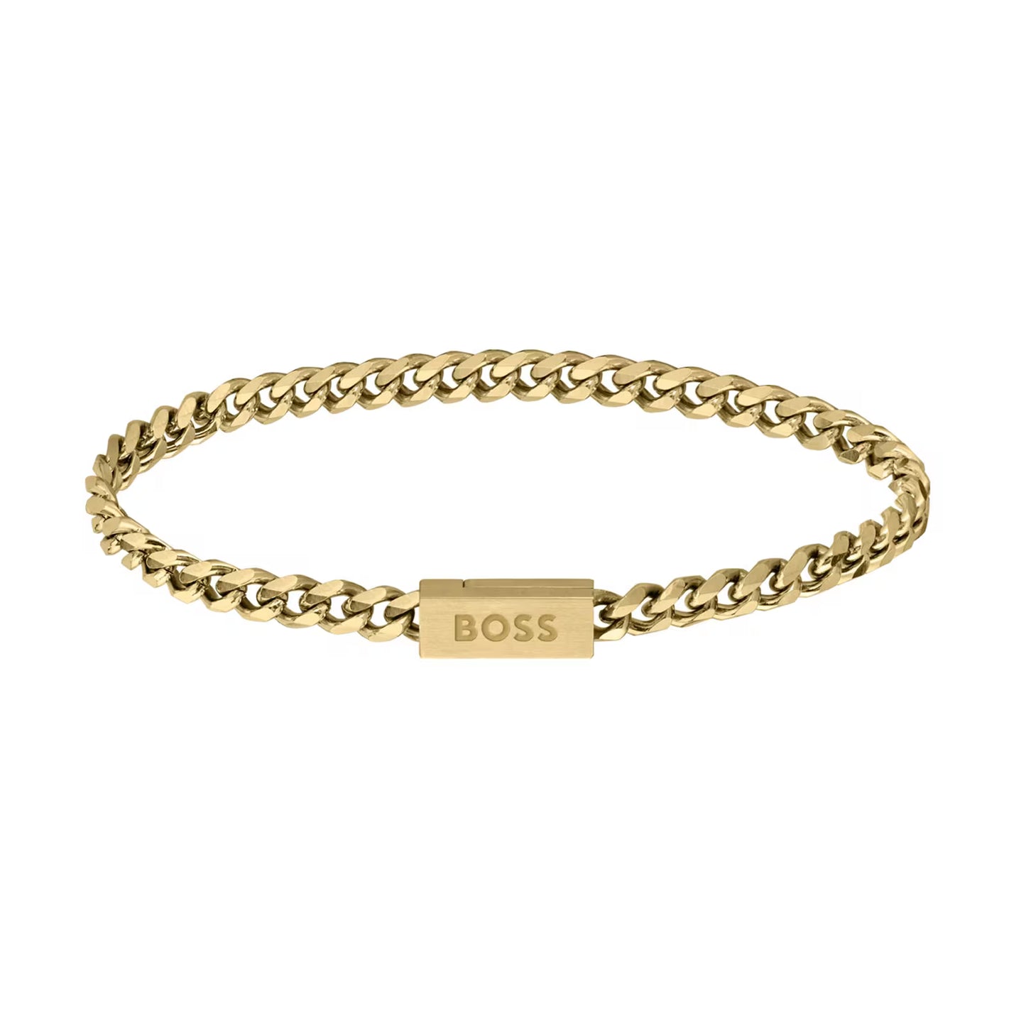Gold Coloured Chain For Him Bracelet