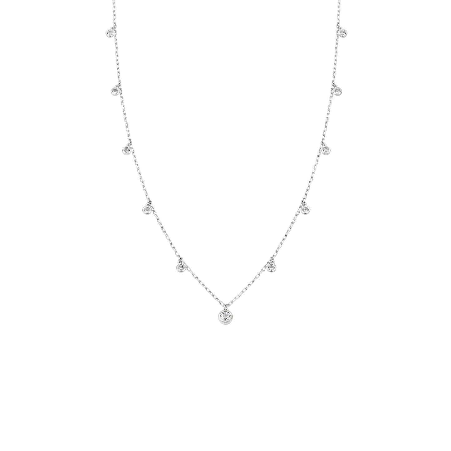Clogau® Celebration Sterling Silver Necklace with Topaz