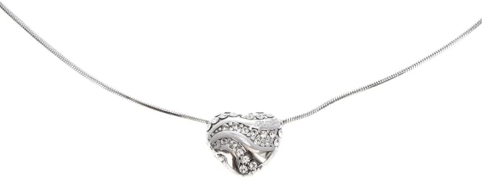 In My Heart Silver Necklace