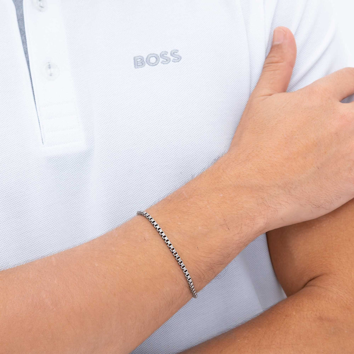 Liam Modern Bracelet with Signature Detailing