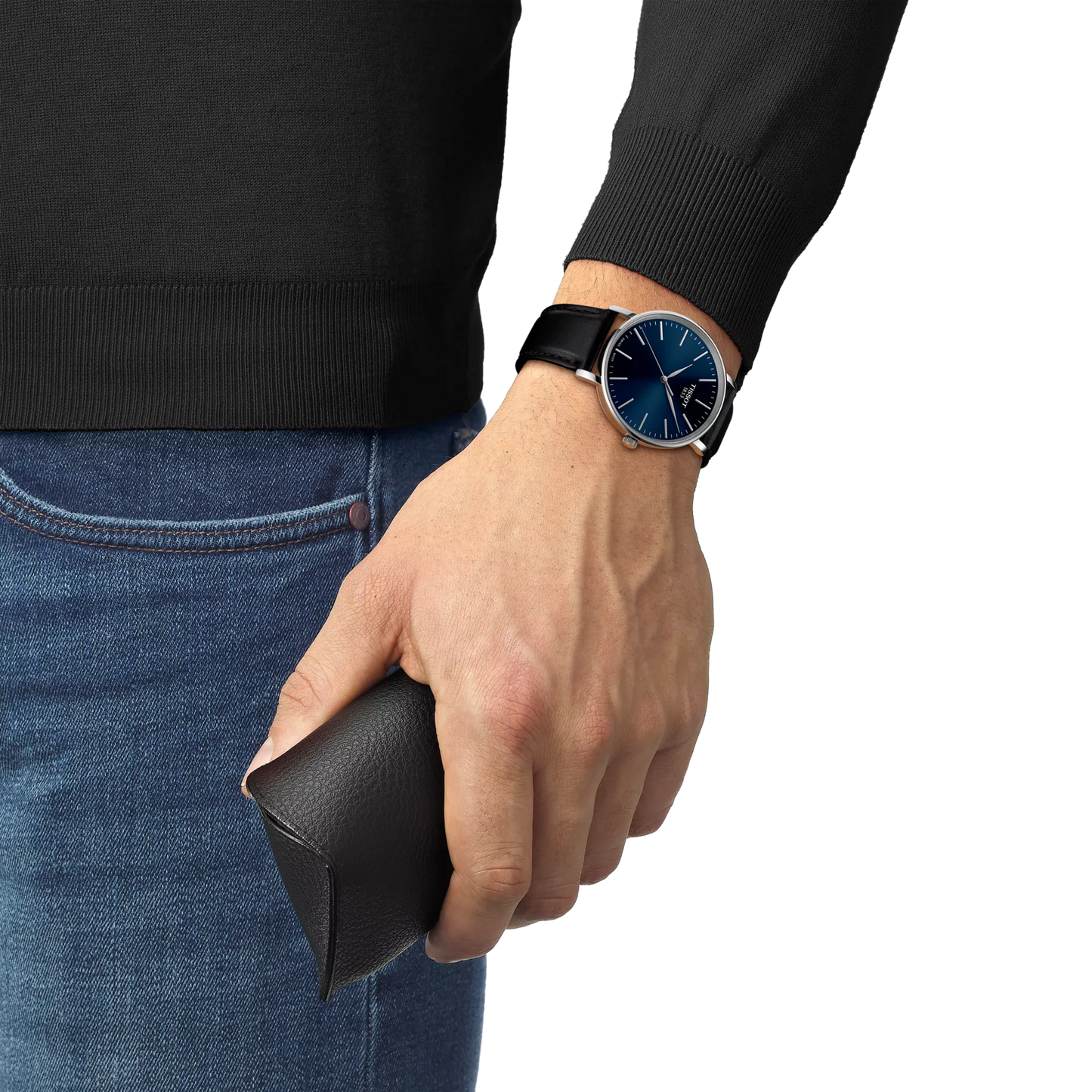 Everytime Quartz | 40mm Stainless Steel Blue Dial