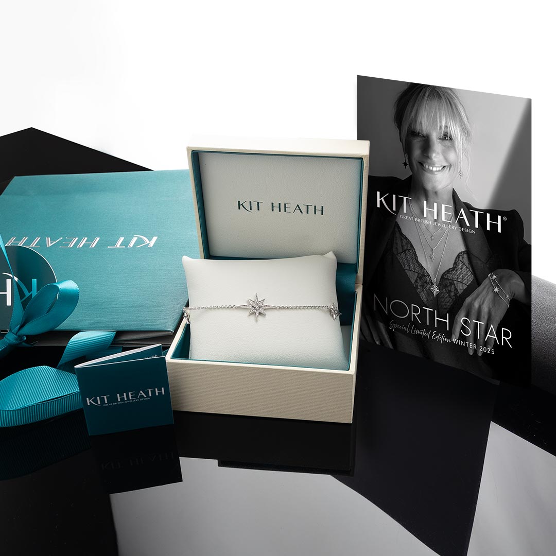 Céleste North Star CZ Slider Bracelet