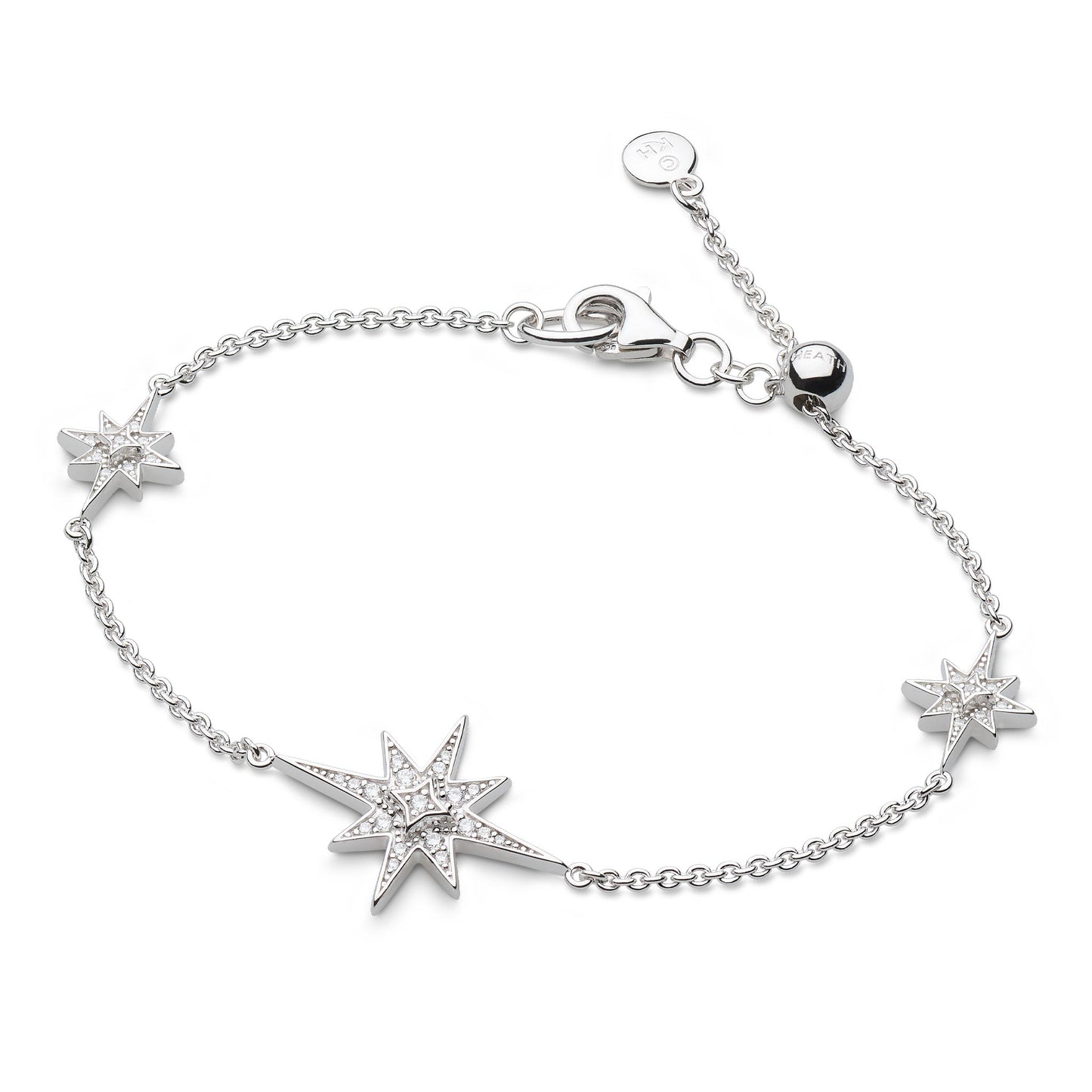 Céleste North Star CZ Slider Bracelet