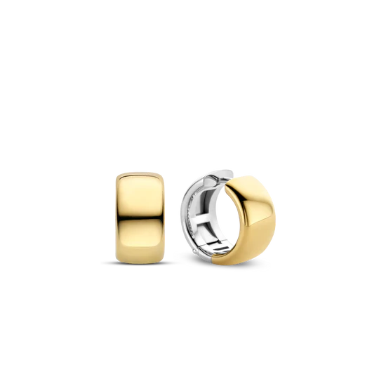 TI SENTO Gold Hoop Earrings
