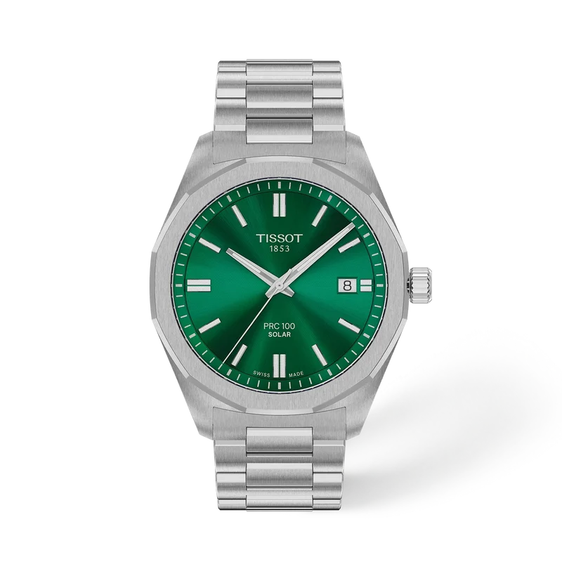 PRC 100 Solar 39mm Stainless Steel Watch