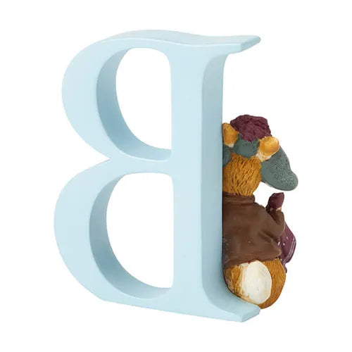 Beatrix Potter "B" Benjamin Bunny Ornamental Letter