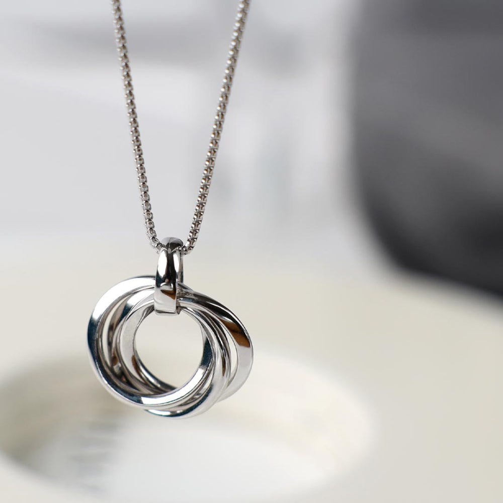 Bevel Trilogy 18" Necklace