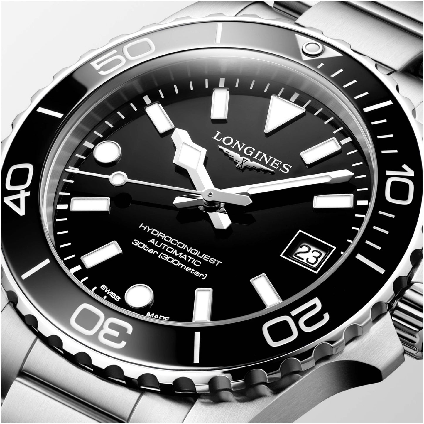 Longines HydroConquest 39mm Black