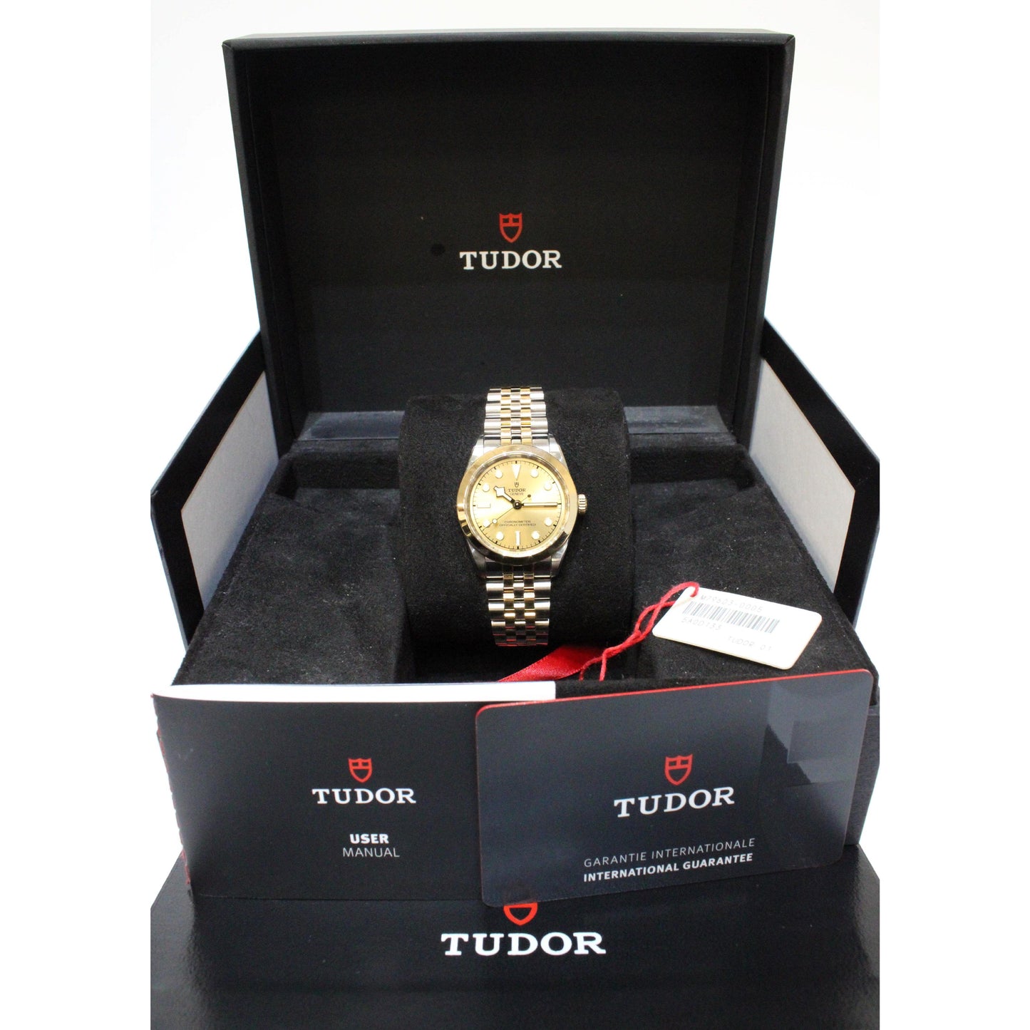 Ladies Bi-Metal Black Bay One 31 S&G M79603-0005