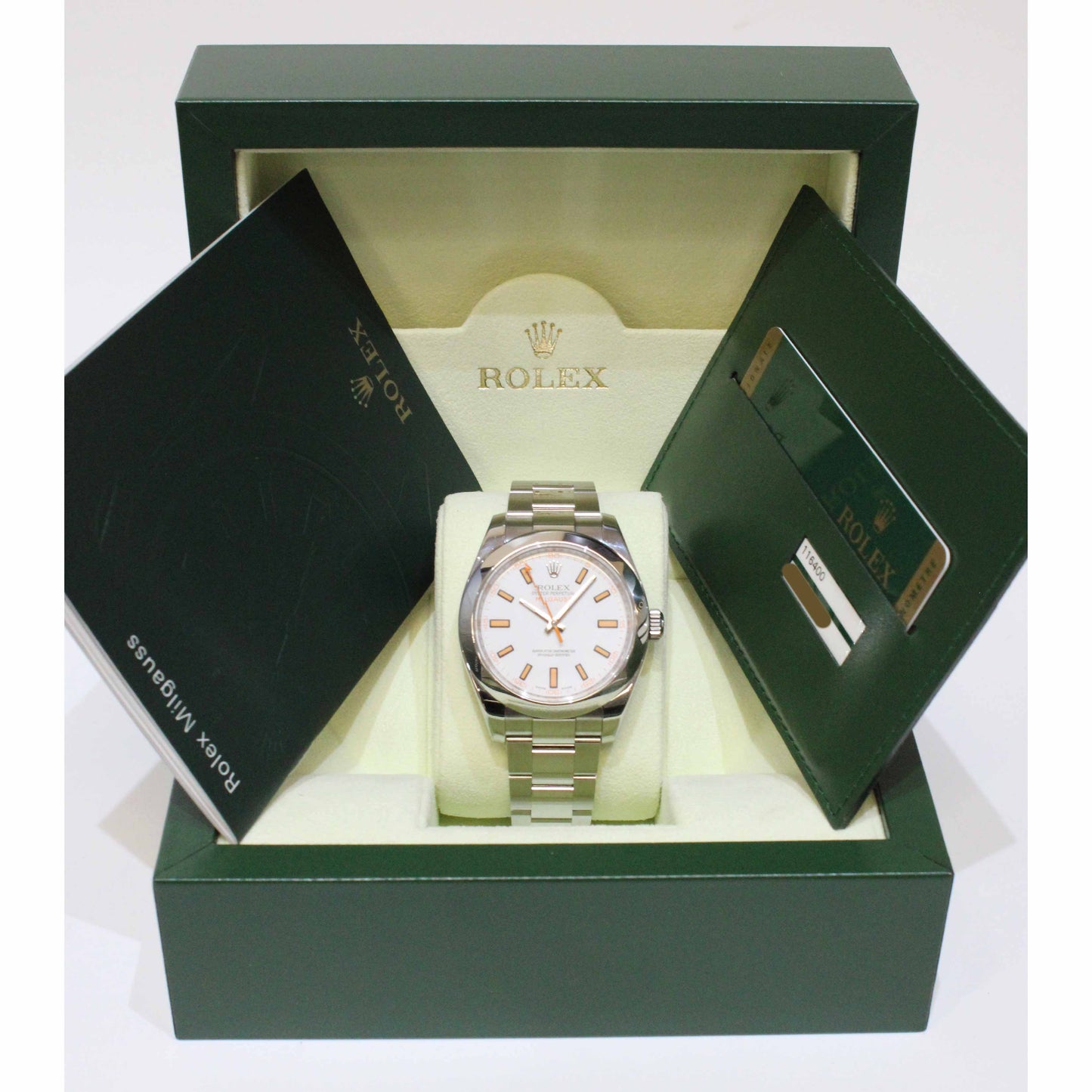 Men's Steel Milgauss 116400