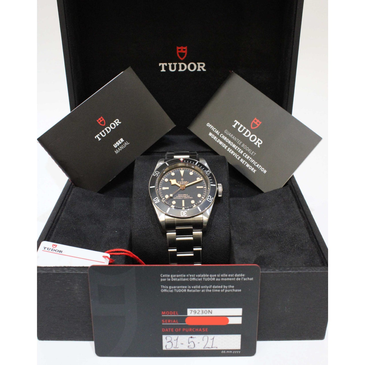 Men's Steel Black Bay Heritage M79230N-0009