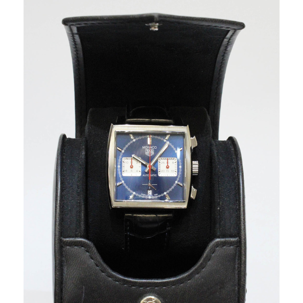 Tag Heuer Monaco CBL2111 39mm Stainless Steel with Leather Strap