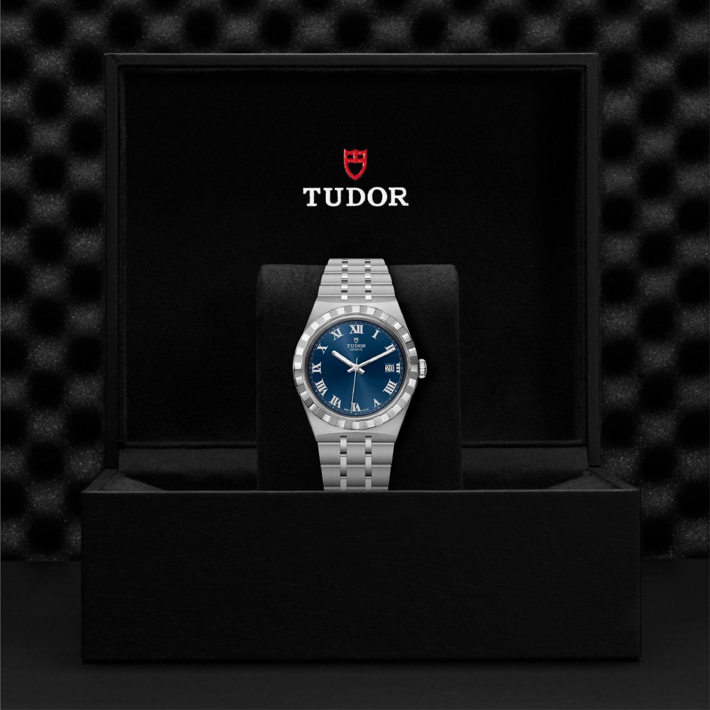 ROYAL | 38mm Steel Case Blue dial