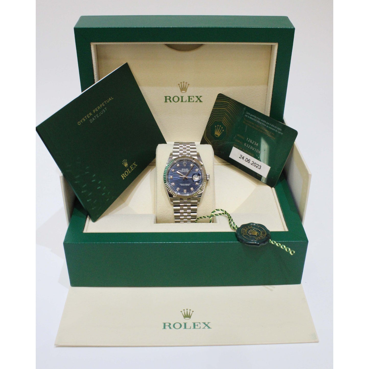 Mens Steel DateJust 126234