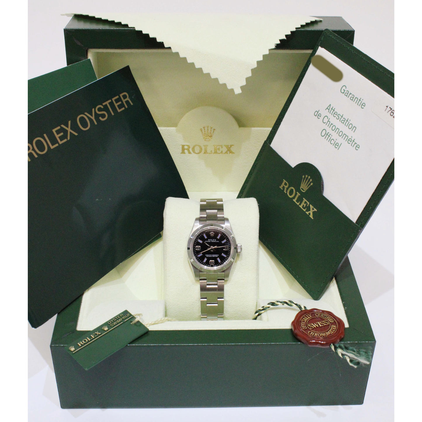 Ladies Steel Oyster Perpetual 176210