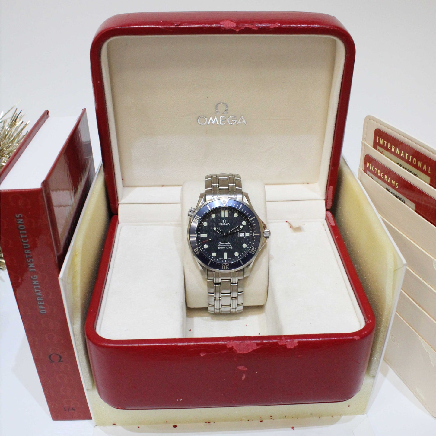 Mens Steel Seamaster 25418000