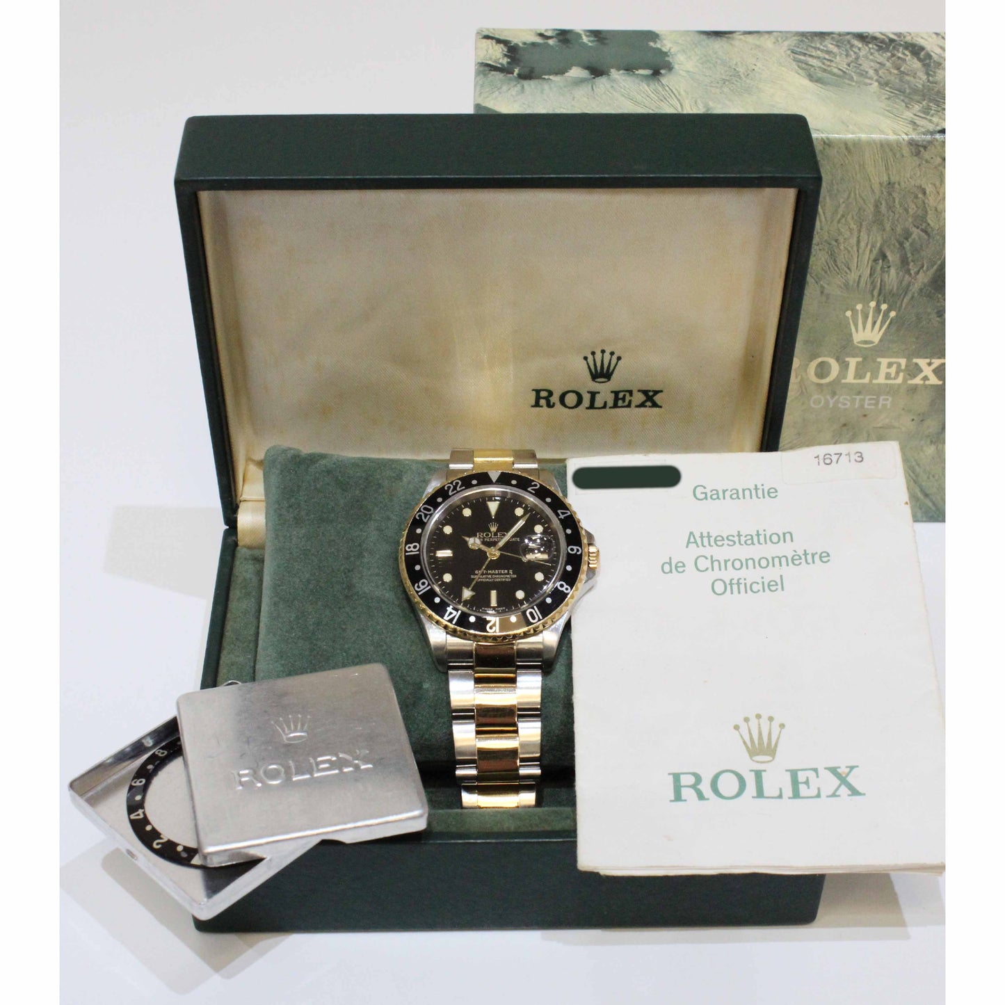 Men's Bi-Metal GMT Master II 16713