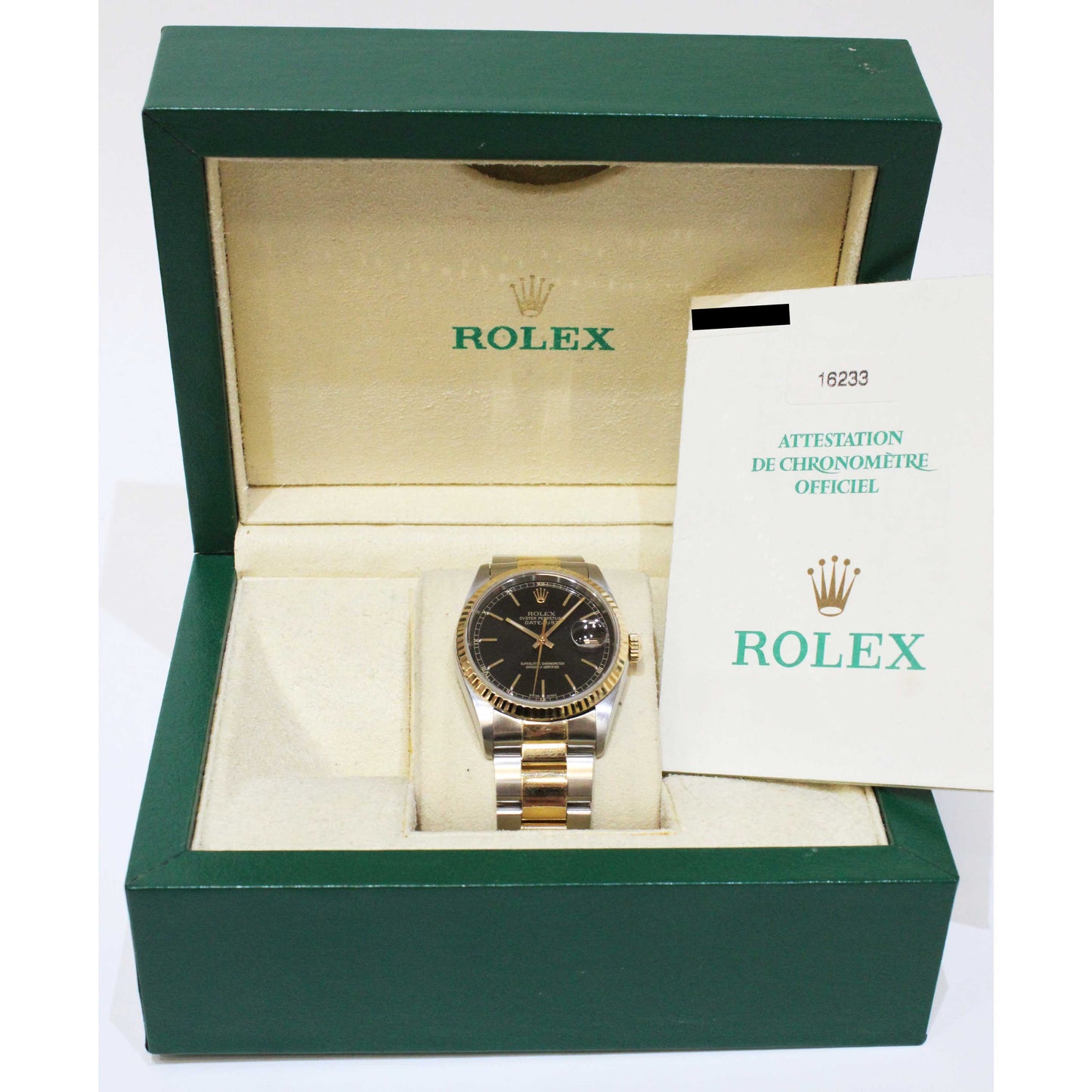 Men's Bi-Metal DateJust 16233