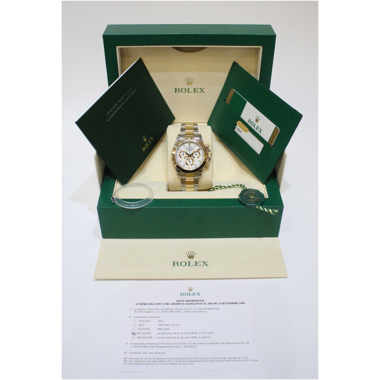 Men's Bi-Metal Daytona 116523